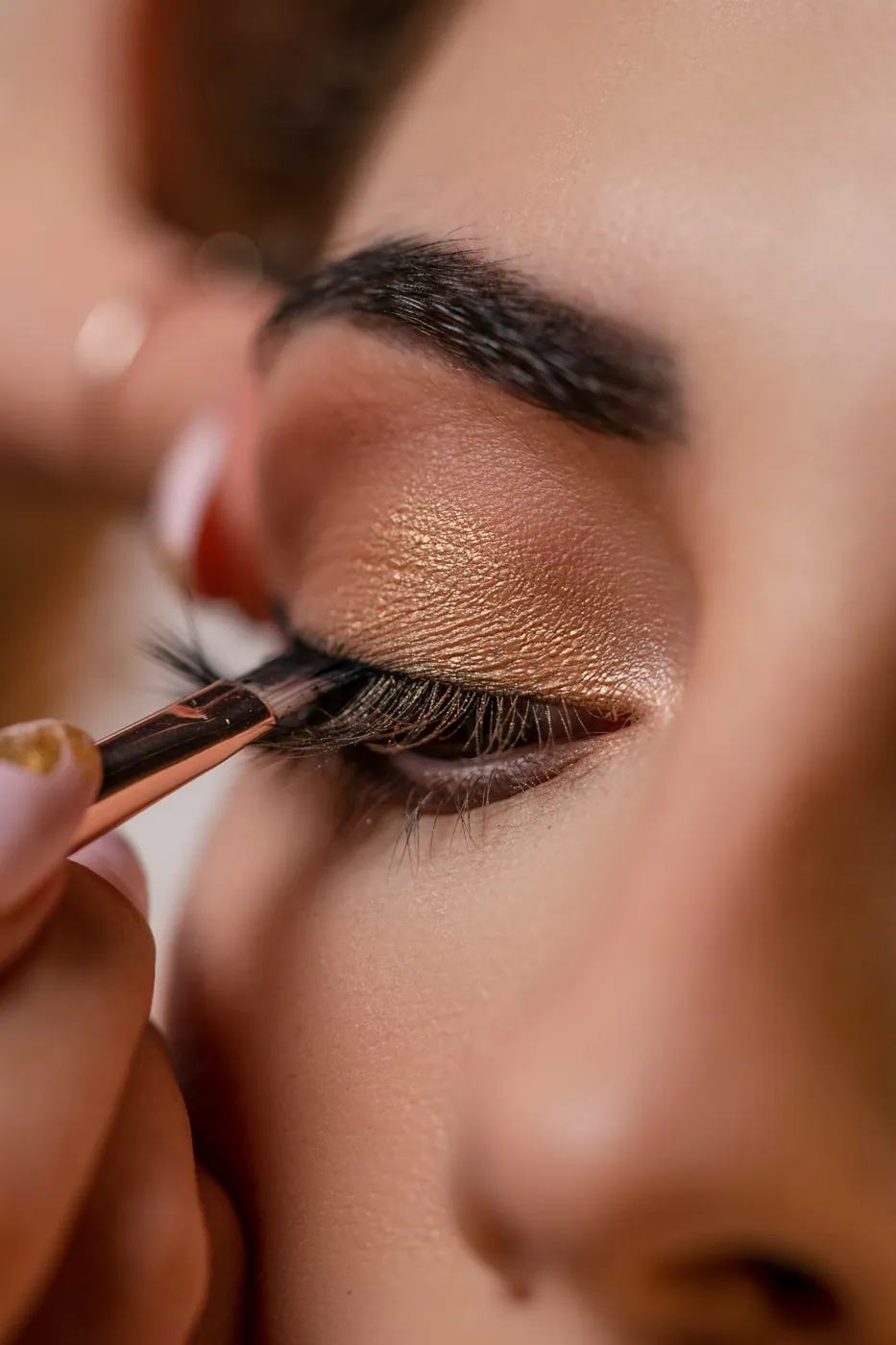 Wimpernbehandlung